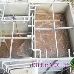 hệ thống xử lý nước thải sinh hoạt công suất 20-25 m3 ngày đêm