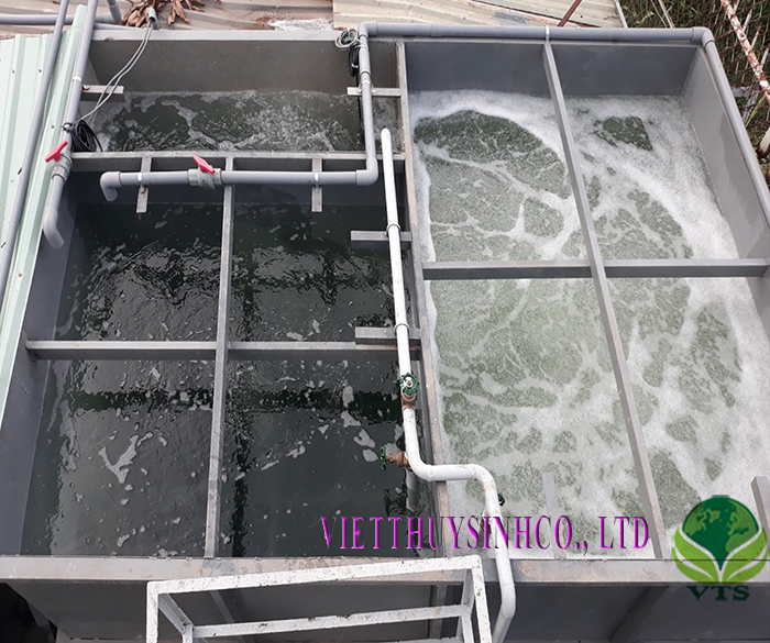 hệ thống xử lý nước thải sinh hoạt công suất 25-30 m3 ngày đêm