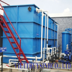 hệ thống xử lý nước thải sinh hoạt công suất 45 m3 ngày đêm