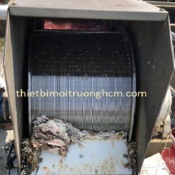 Máy tách rác trống quay