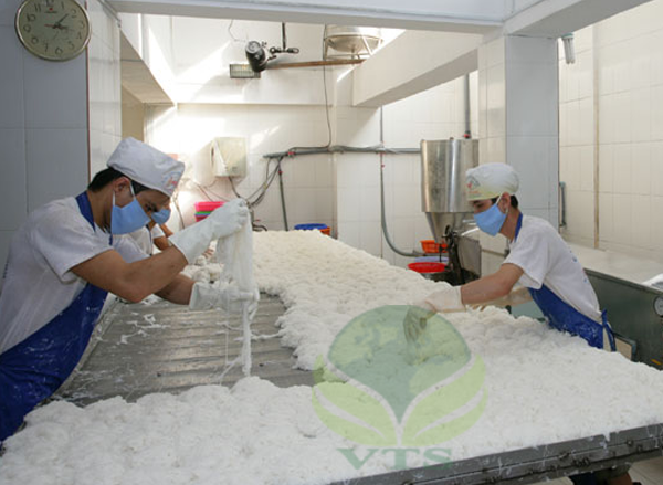 Xử lý nước thải sản xuất bún